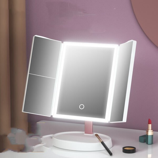Desktop led fill light beauty makeup student desktop  mirror