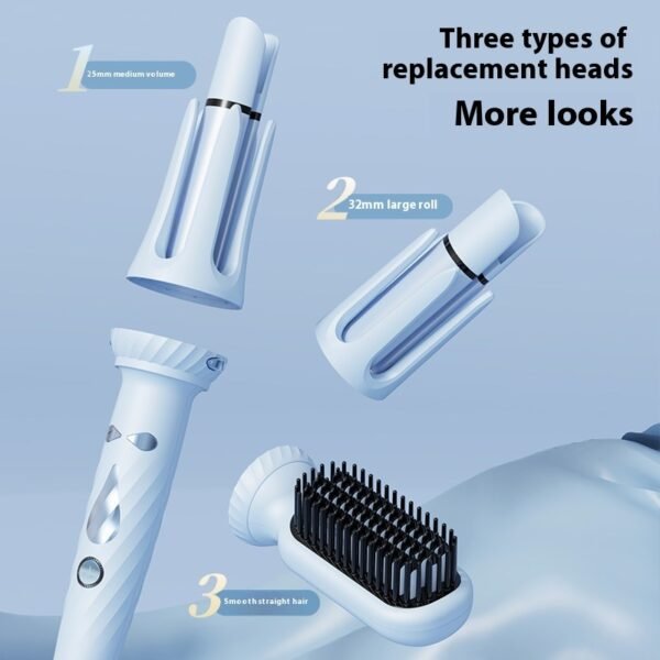 32mm Three-in-one For Curling Or Straightening Automatic Hair Curler